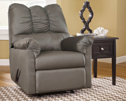 Orange Furniture Outlet - Ashley Furniture - Darcy Living Room - Rocker Recliner / Cobblestone - 7500525