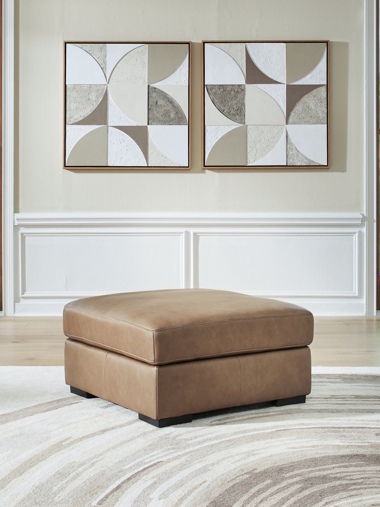 Orange Furniture Outlet - Ashley Furniture - Veronella Living Room - Oversized Accent Ottoman / Sahara - 7610608