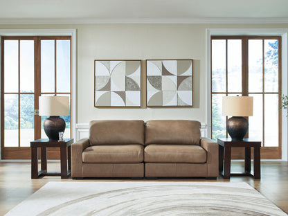 Orange Furniture Outlet - Ashley Furniture - Veronella Sectional - RAF 2-Piece Sectional Sofa / Sahara - 76106S1