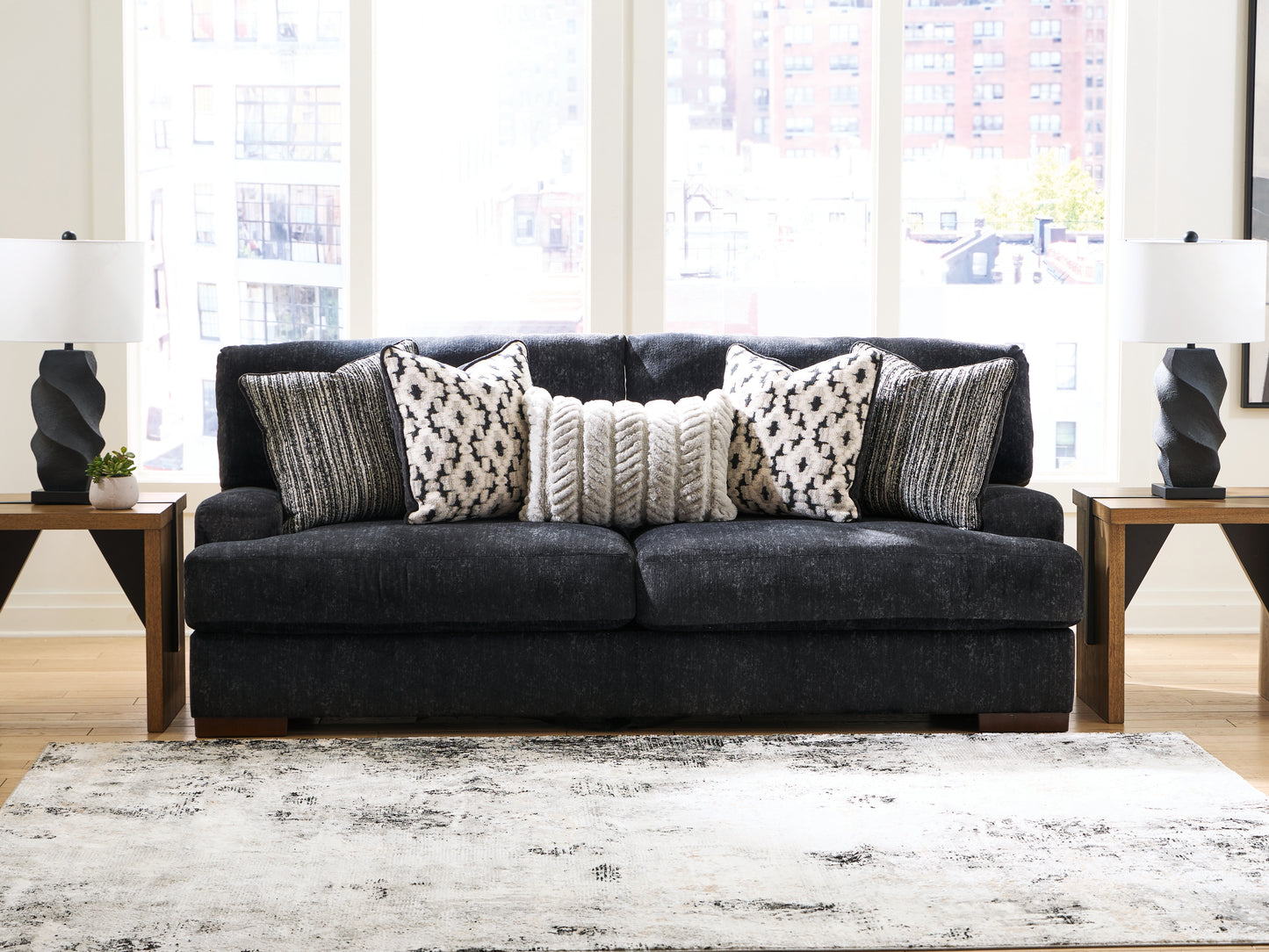 Orange Furniture Outlet - Ashley Furniture - Whitmore Manor Living Room - Sofa - 8040438
