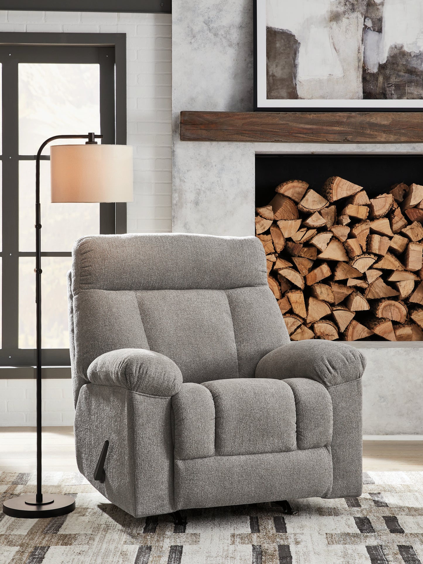 Orange Furniture Outlet - Ashley Furniture - Hoyne Park Living Room - Rocker Recliner - PC8281625
