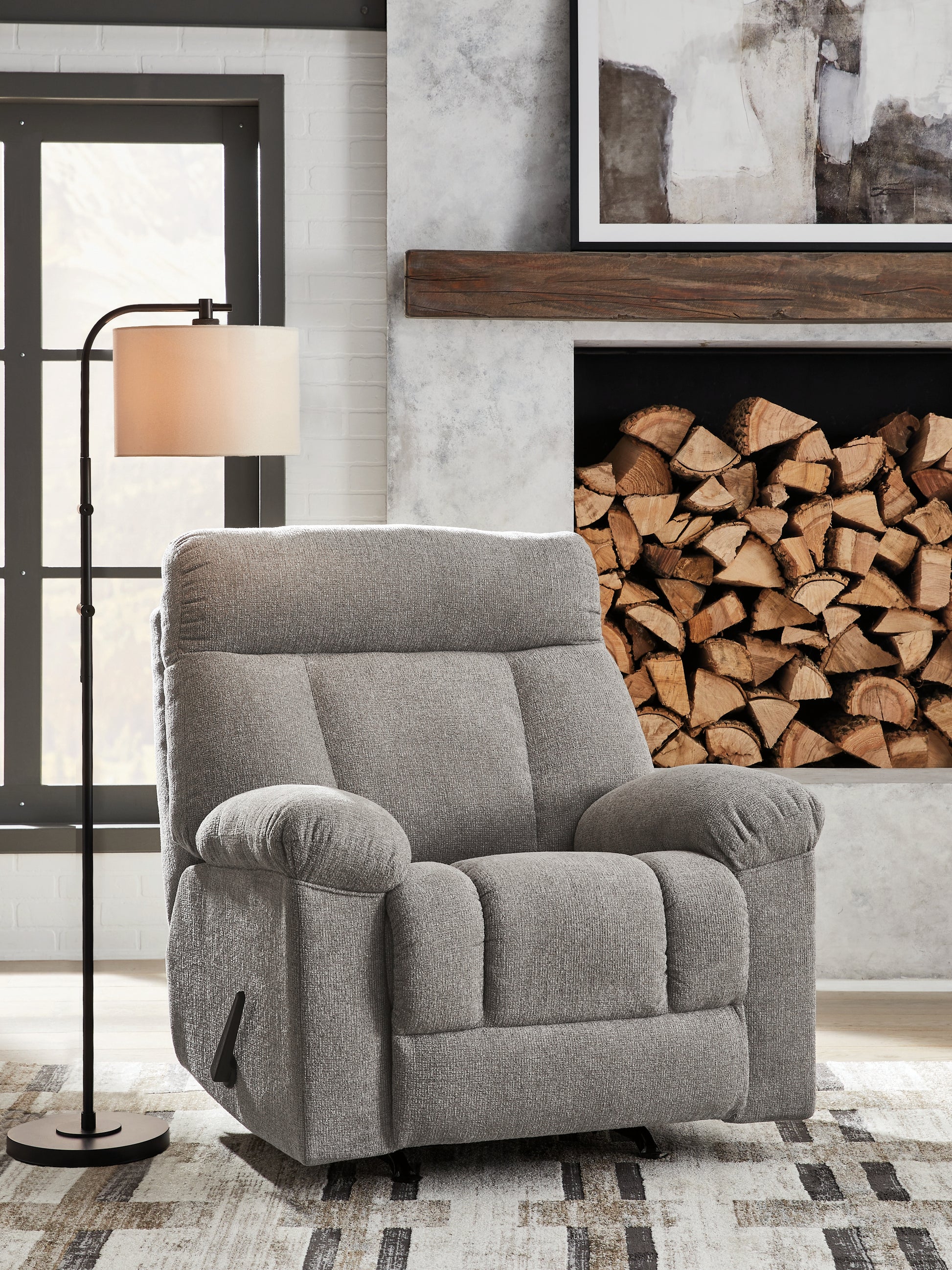Orange Furniture Outlet - Ashley Furniture - Hoyne Park Living Room - Rocker Recliner - PC8281625