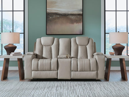 Orange Furniture Outlet - Ashley Furniture - Elevate Edges Living Room - Glider REC Loveseat w/Console / Coin - PC8330543