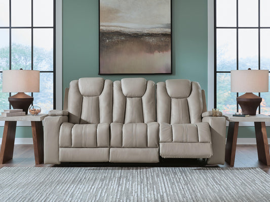 Orange Furniture Outlet - Ashley Furniture - Elevate Edges Living Room - REC Sofa w/Drop Down Table - PC8330589