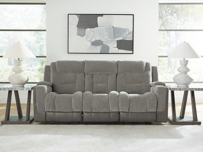 Orange Furniture Outlet - Ashley Furniture - Mixed Motion Living Room - PWR REC Sofa with ADJ Headrest - PC8350515