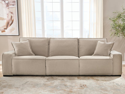 Orange Furniture Outlet - Ashley Furniture - Carceri Sectional - 3-Piece Power Sectional Reclining Sofa / Cashmere - 87003S3