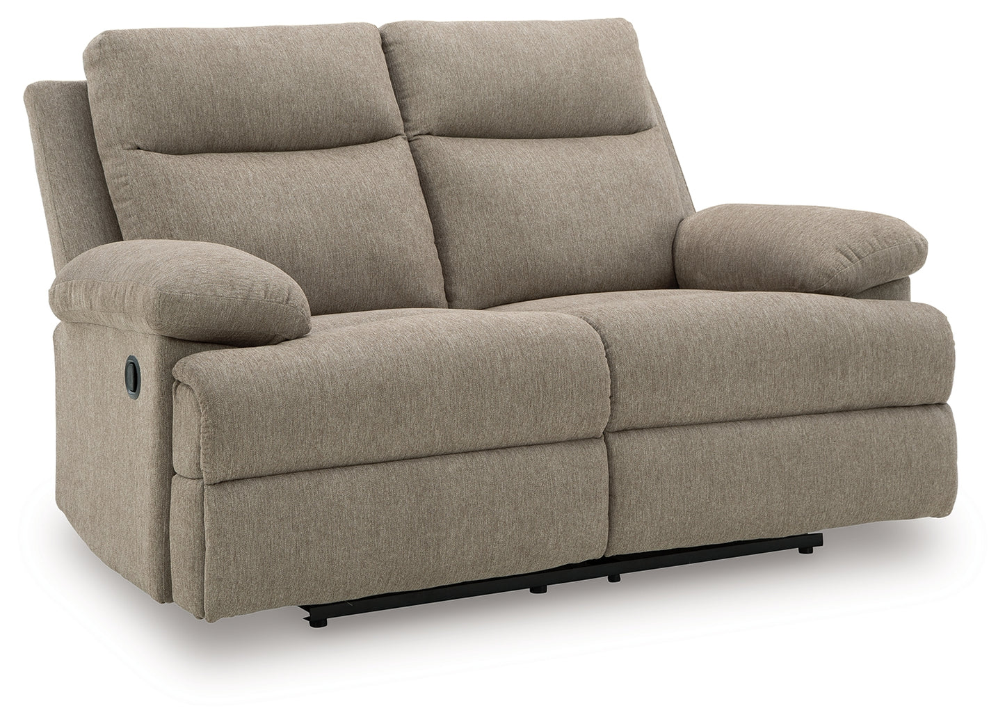 Orange Furniture Outlet - Ashley Furniture - Side-Swipe Living Room - Reclining Loveseat / Mocha - PC9140586