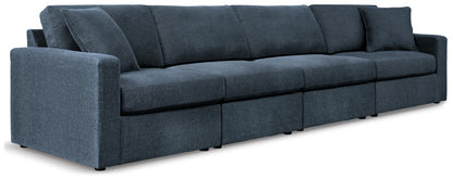 Orange Furniture Outlet - Ashley Furniture - Modmax Sectional - RAF 4-Piece Sectional / Ink - 92101S10