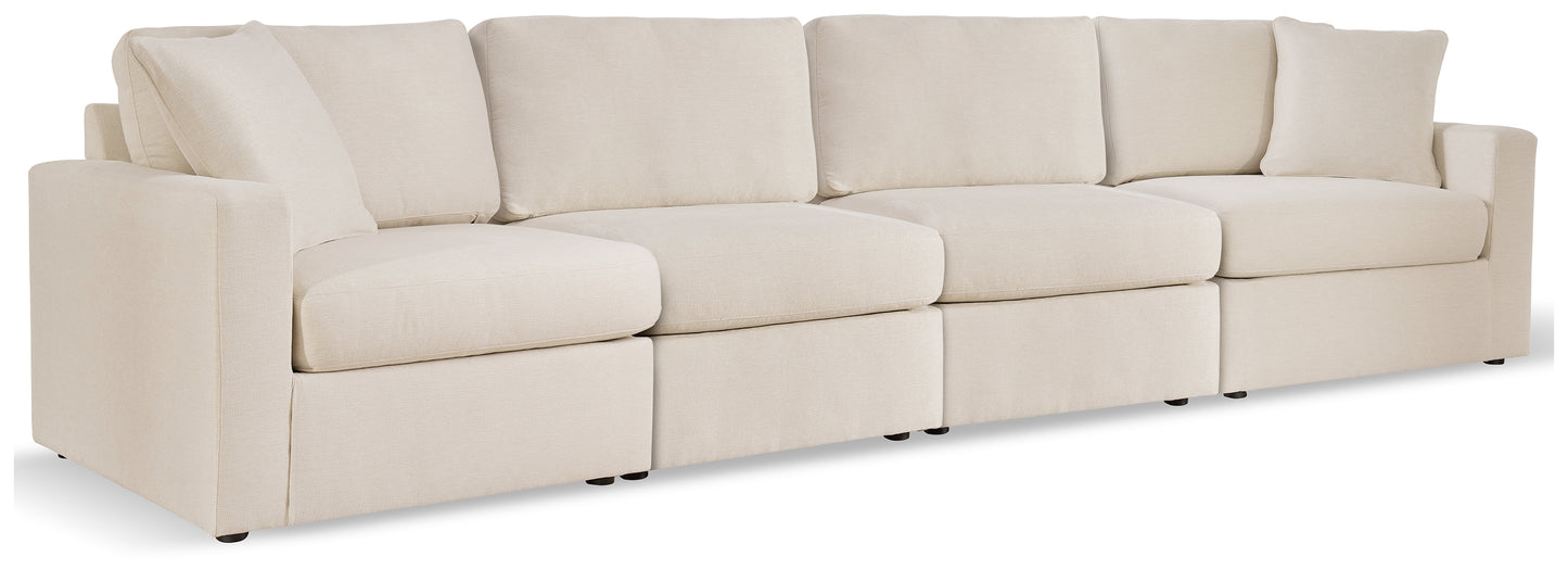 Orange Furniture Outlet - Ashley Furniture - Modmax Sectional - RAF 4-Piece Sectional / Oyster - 92103S10