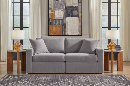Orange Furniture Outlet - Ashley Furniture - Modmax Sectional - RAF 2-Piece Sectional / Granite - 92104S1