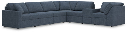 Orange Furniture Outlet - Ashley Furniture - Modmax Sectional - RAF 7-Piece Sectional / Ink - 92121S33