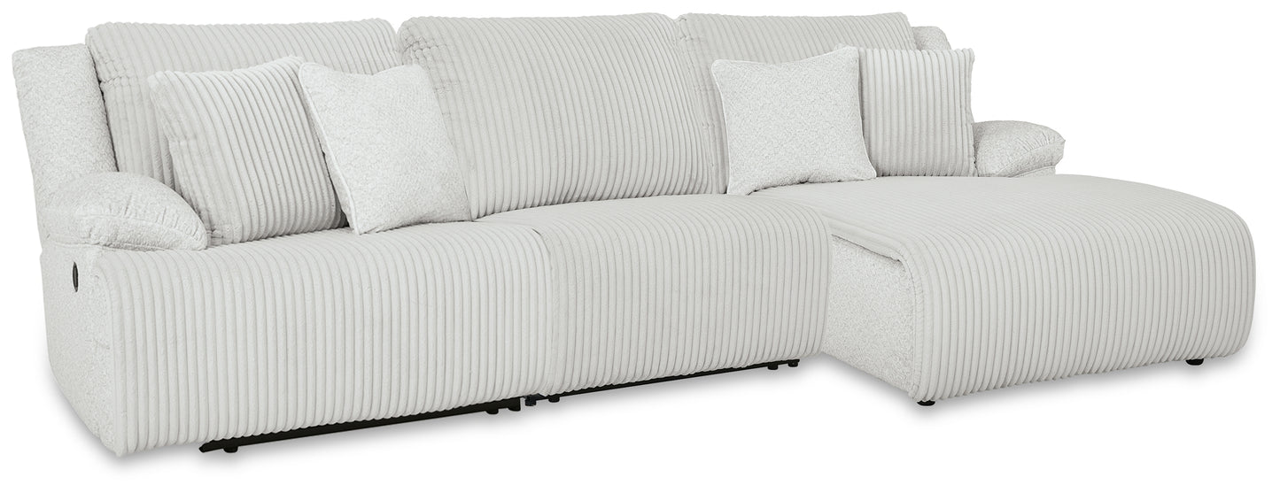 Orange Furniture Outlet - Ashley Furniture - Top Tier Sectional - 3-Piece Sectional Chofa / Alloy - 92706S10