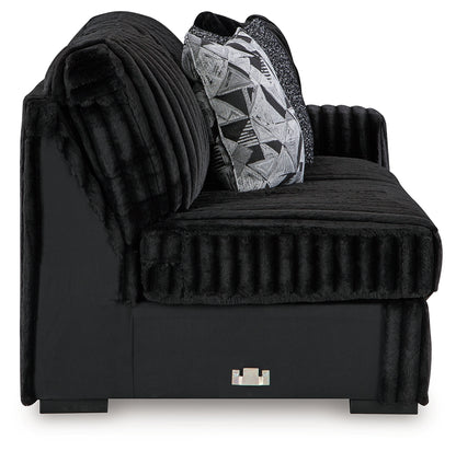 Midnight-Madness 4-Piece Sectional