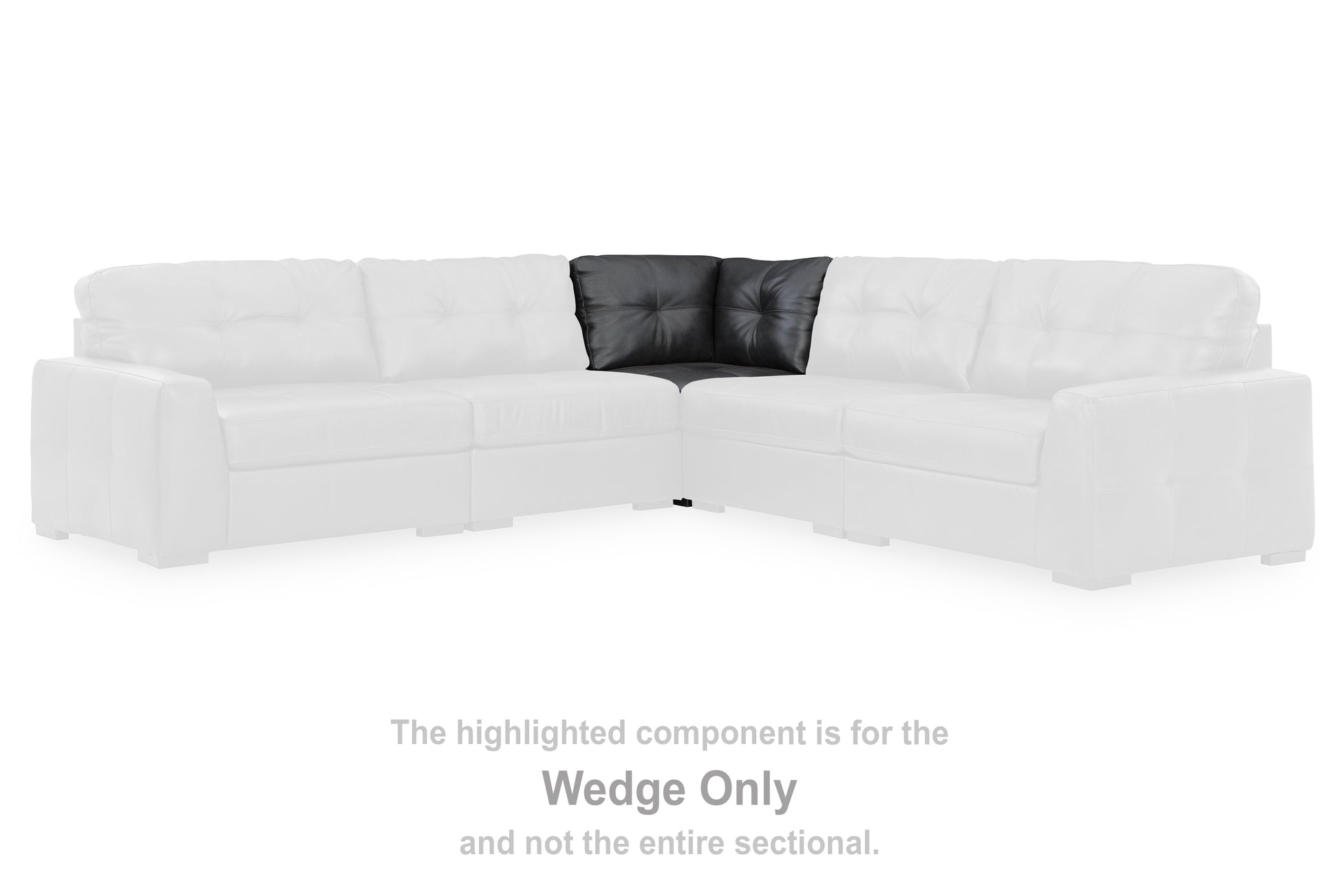 Orange Furniture Outlet - Ashley Furniture - Brindley Pier Sectional - Wedge / Fog - 9950377