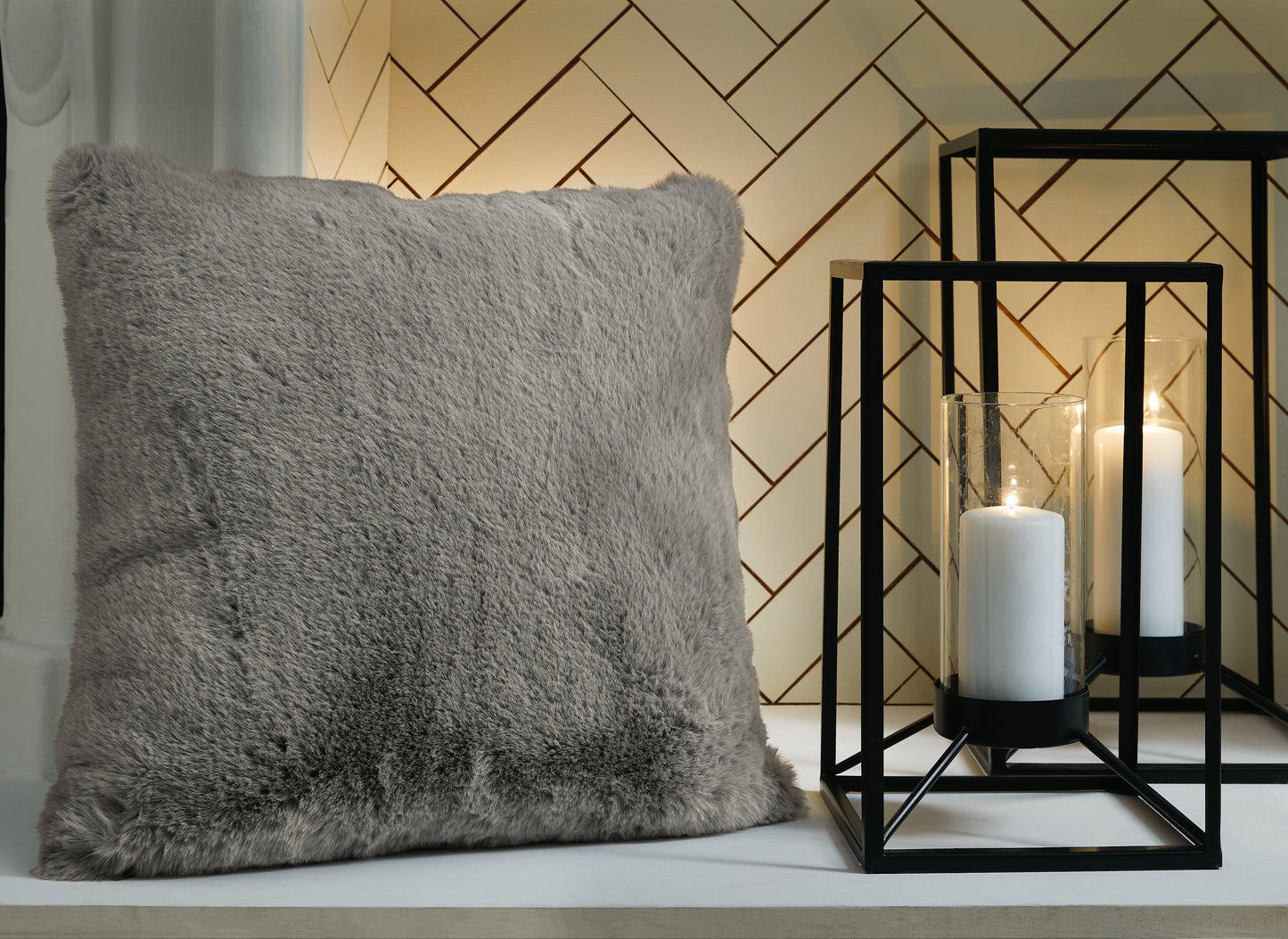 Orange Furniture Outlet - Ashley Furniture - Gariland Pillows - Pillow / Gray - A1000868P