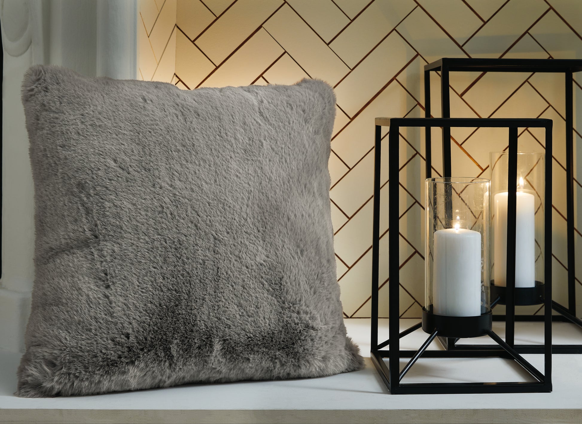 Orange Furniture Outlet - Ashley Furniture - Gariland Pillows - Pillow / Gray - A1000868P