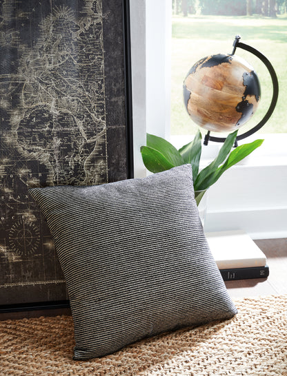 Orange Furniture Outlet - Ashley Furniture - Edelmont Pillows - Pillow / Black/Linen - A1000962P