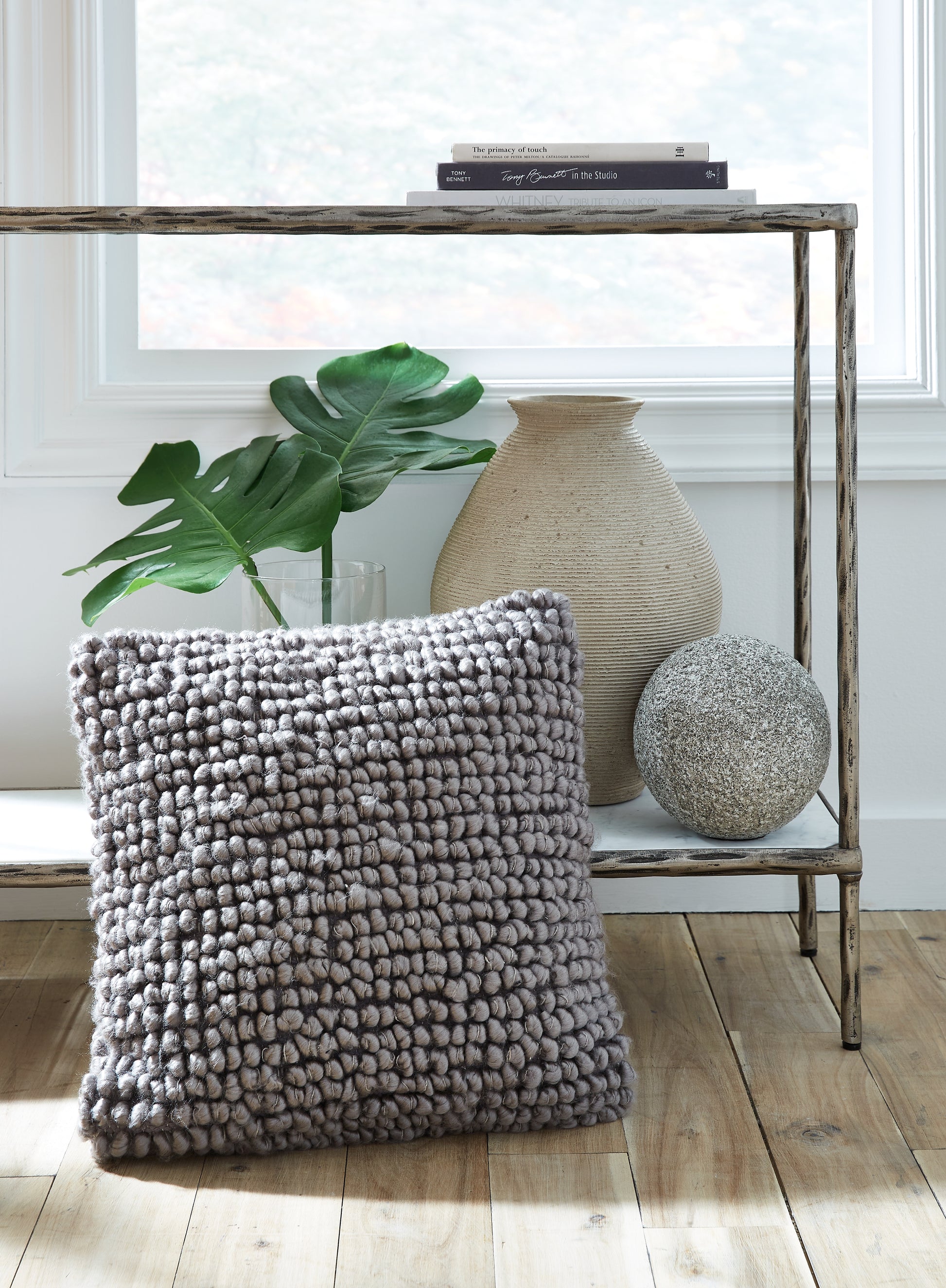 Orange Furniture Outlet - Ashley Furniture - Aavie Pillows - Pillow (4/CS) / Gray - A1000977