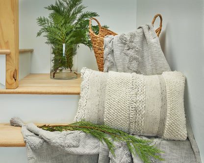 Orange Furniture Outlet - Ashley Furniture - Standon Pillows - Pillow / Gray/White - A1001005P