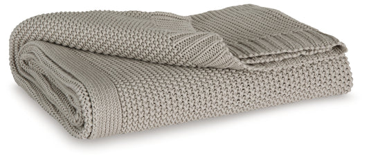 Orange Furniture Outlet - Ashley Furniture - Gayelery Throw - Throw / Gray - A1001085T