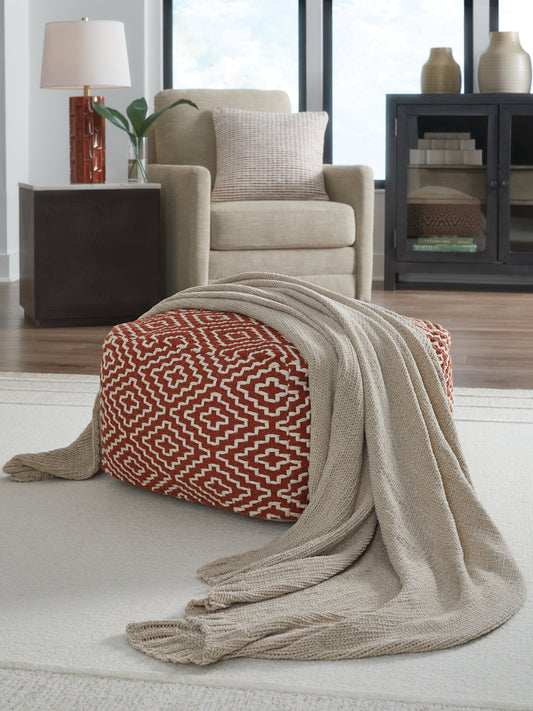 Orange Furniture Outlet - Ashley Furniture - Anawood Throw (Set of 3) - Throw (3/CS) / Oatmeal - A1001096