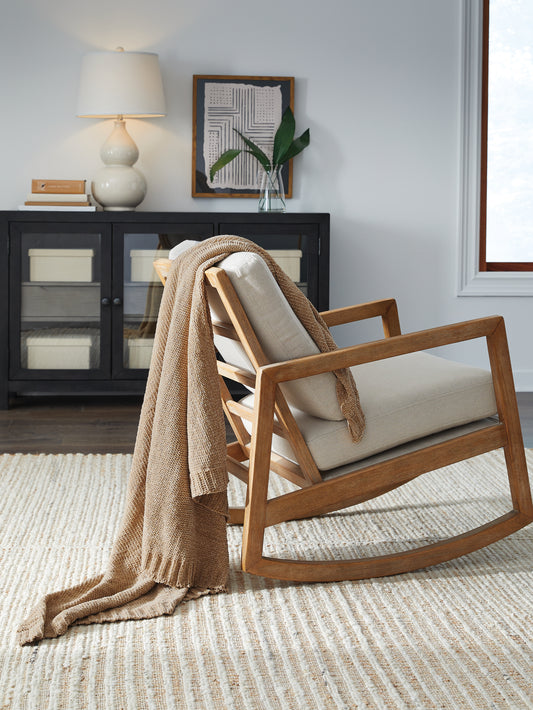 Orange Furniture Outlet - Ashley Furniture - Anawood Throw (Set of 3) - Throw (3/CS) / Gold - A1001099