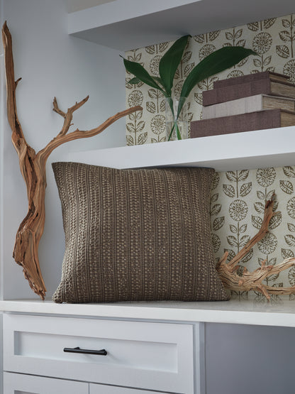 Orange Furniture Outlet - Ashley Furniture - Landcher Pillows - Pillow (4/CS) / Brown - A1001104