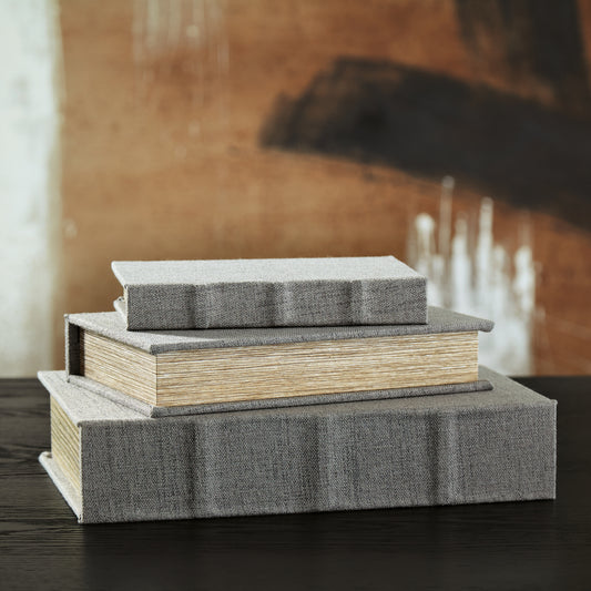 Orange Furniture Outlet - Ashley Furniture - Jolina Box (Set of 3) - Box Set (3/CN) / Gray - A2000487
