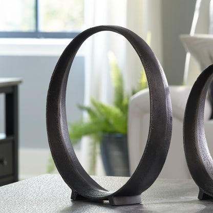 Orange Furniture Outlet - Ashley Furniture - Ryandale Sculpture - Sculpture / Antique Black - A2000498S