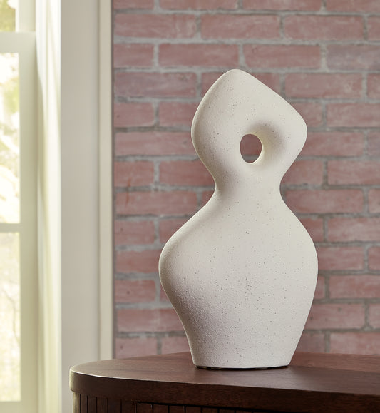 Orange Furniture Outlet - Ashley Furniture - Arthrow Sculpture - Sculpture / Off White - A2000650