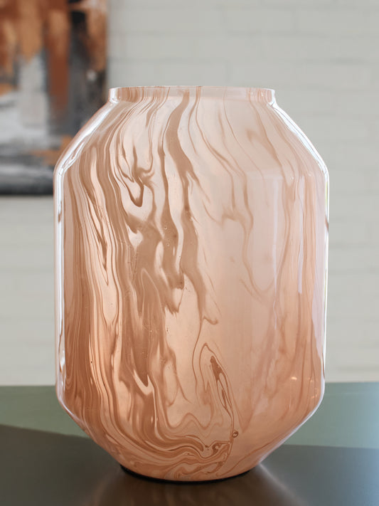 Orange Furniture Outlet - Ashley Furniture - Dushby Vase - Vase / Blush Pink - A2000728