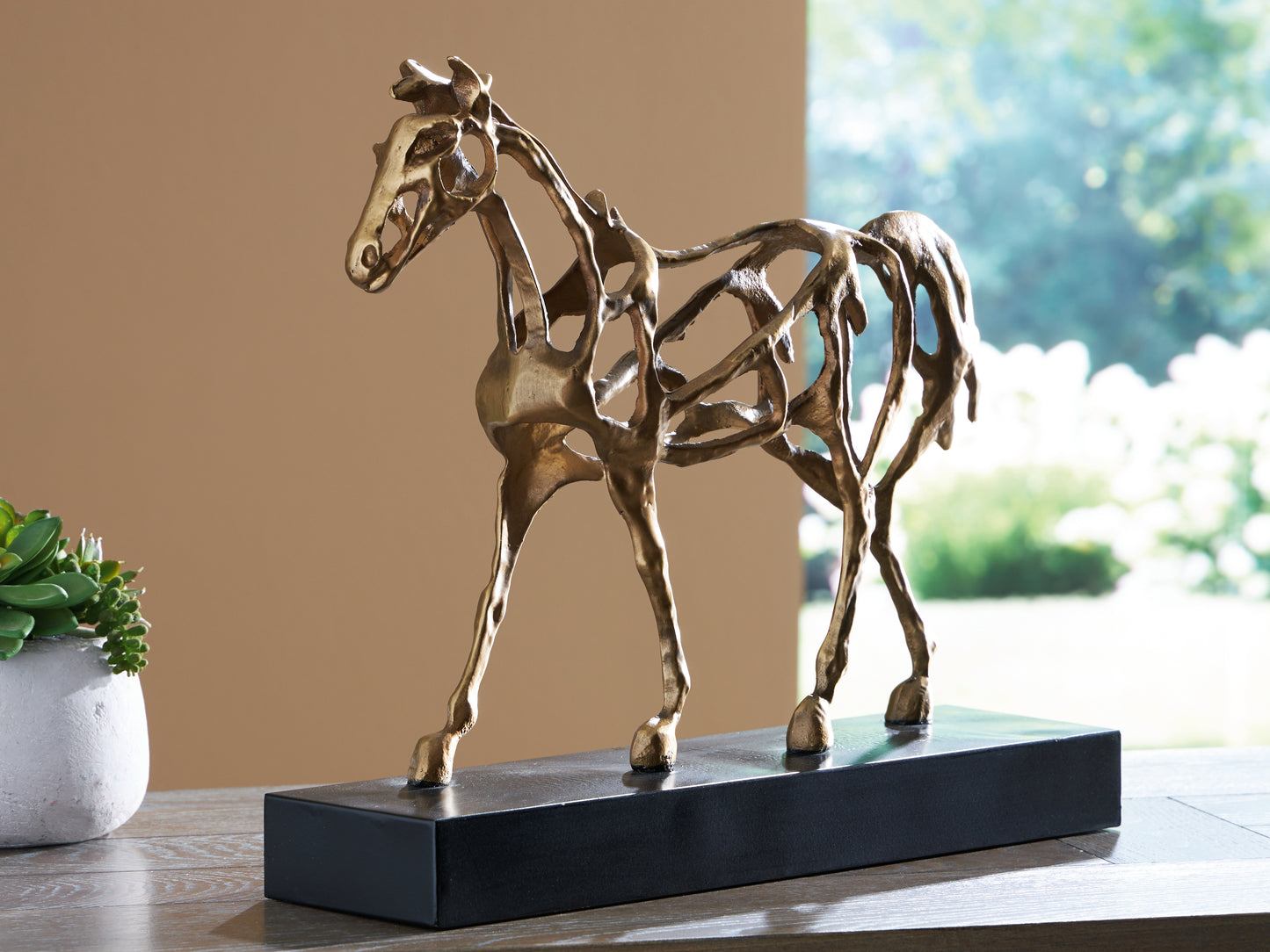 Orange Furniture Outlet - Ashley Furniture - Grainville Sculpture - Sculpture / Antique Gold Finish - A2000774