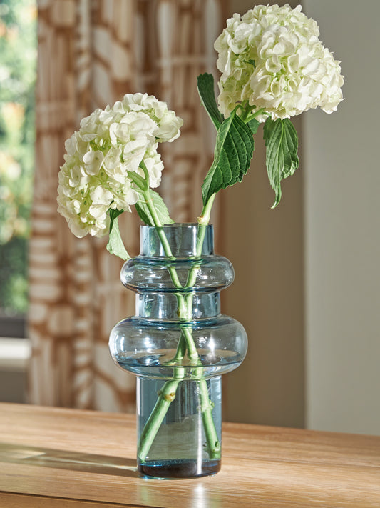 Orange Furniture Outlet - Ashley Furniture - Vallmen Vase - Vase / Blue - A2000800