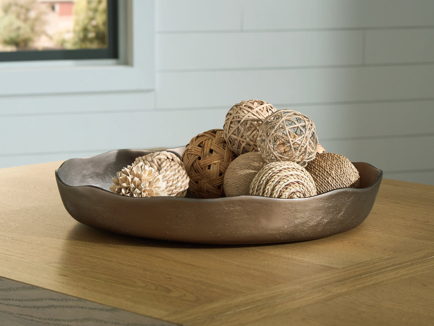 Orange Furniture Outlet - Ashley Furniture - Wallmen Tray - Tray / Champagne Gold Finish - A2000817