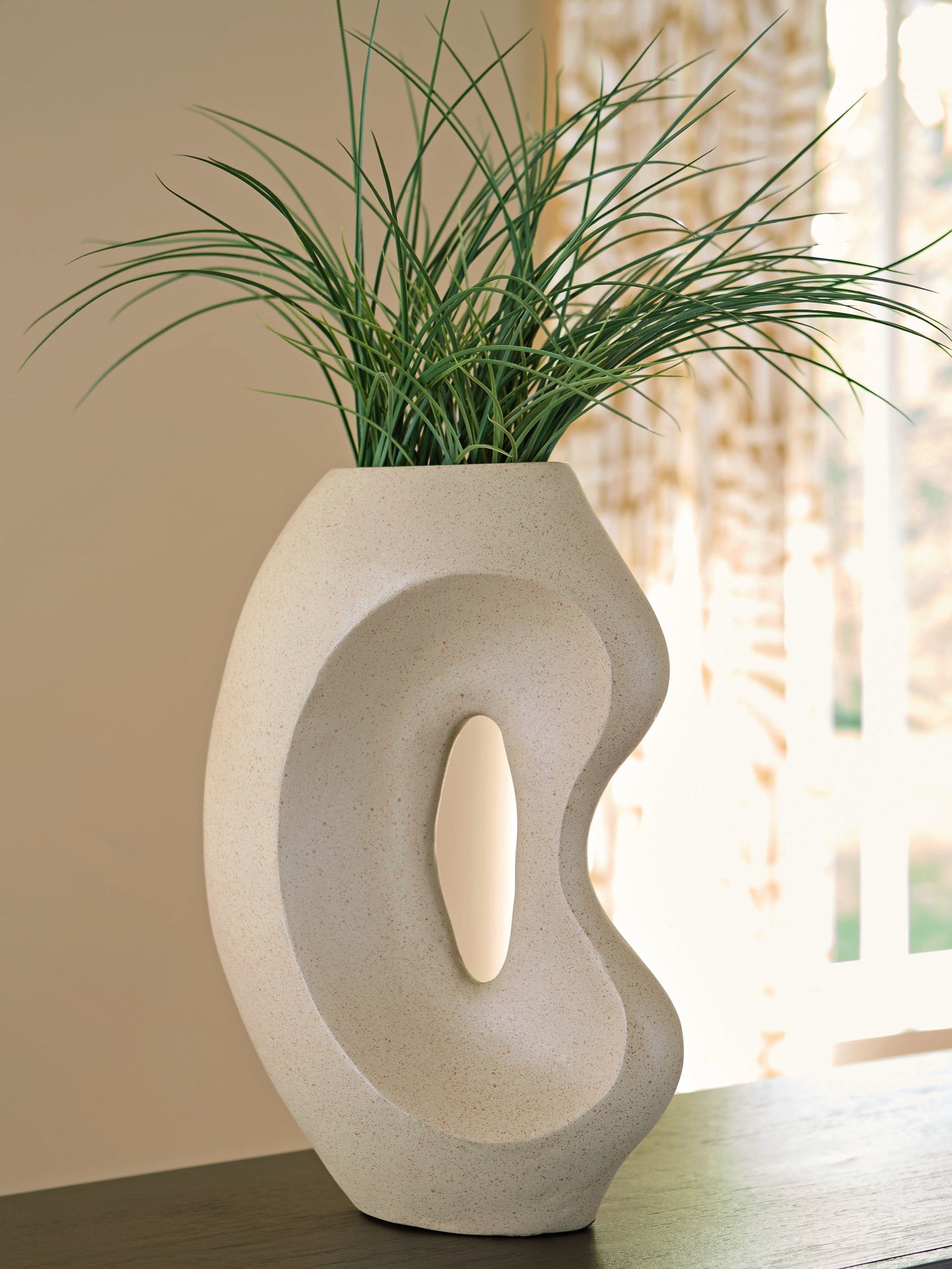 Orange Furniture Outlet - Ashley Furniture - Odion Vase - Vase / Stone - A2000842