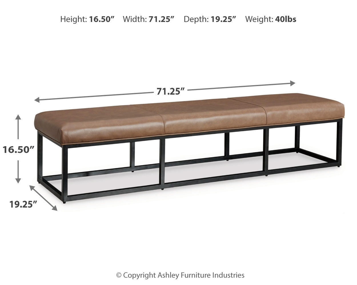 Joston Accent Bench
