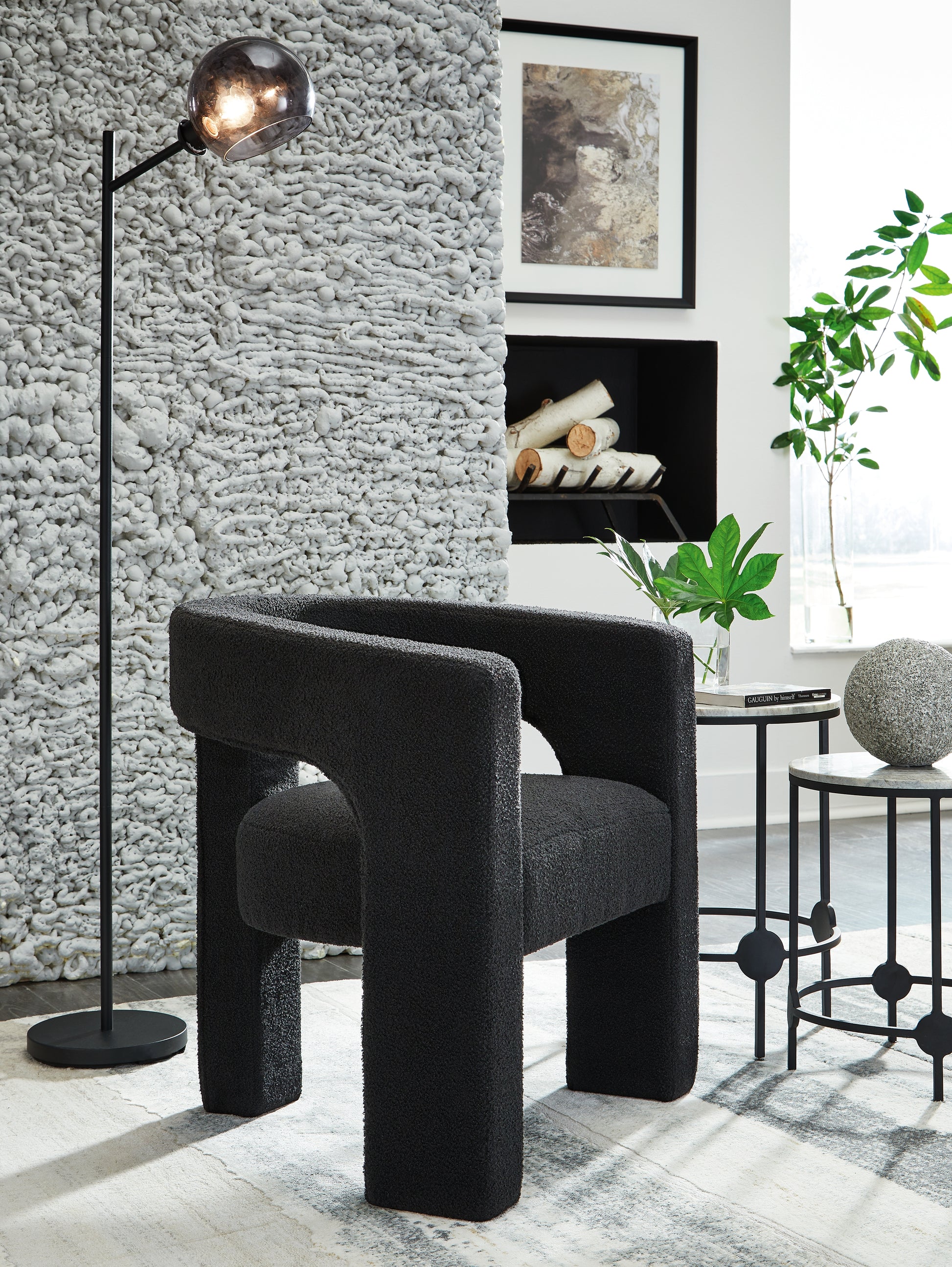 Orange Furniture Outlet - Ashley Furniture - Landick Accent Chair - Accent Chair / Ebony - A3000698