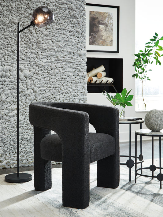 Orange Furniture Outlet - Ashley Furniture - Landick Accent Chair - Accent Chair / Ebony - A3000698