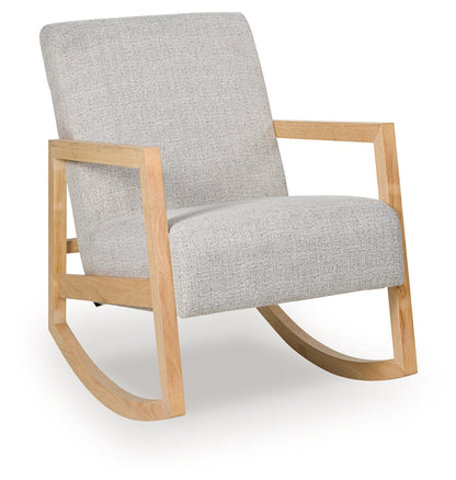Orange Furniture Outlet - Ashley Furniture - Wychworth Accent Chair - Accent Chair / Gray/Natural - A3000745