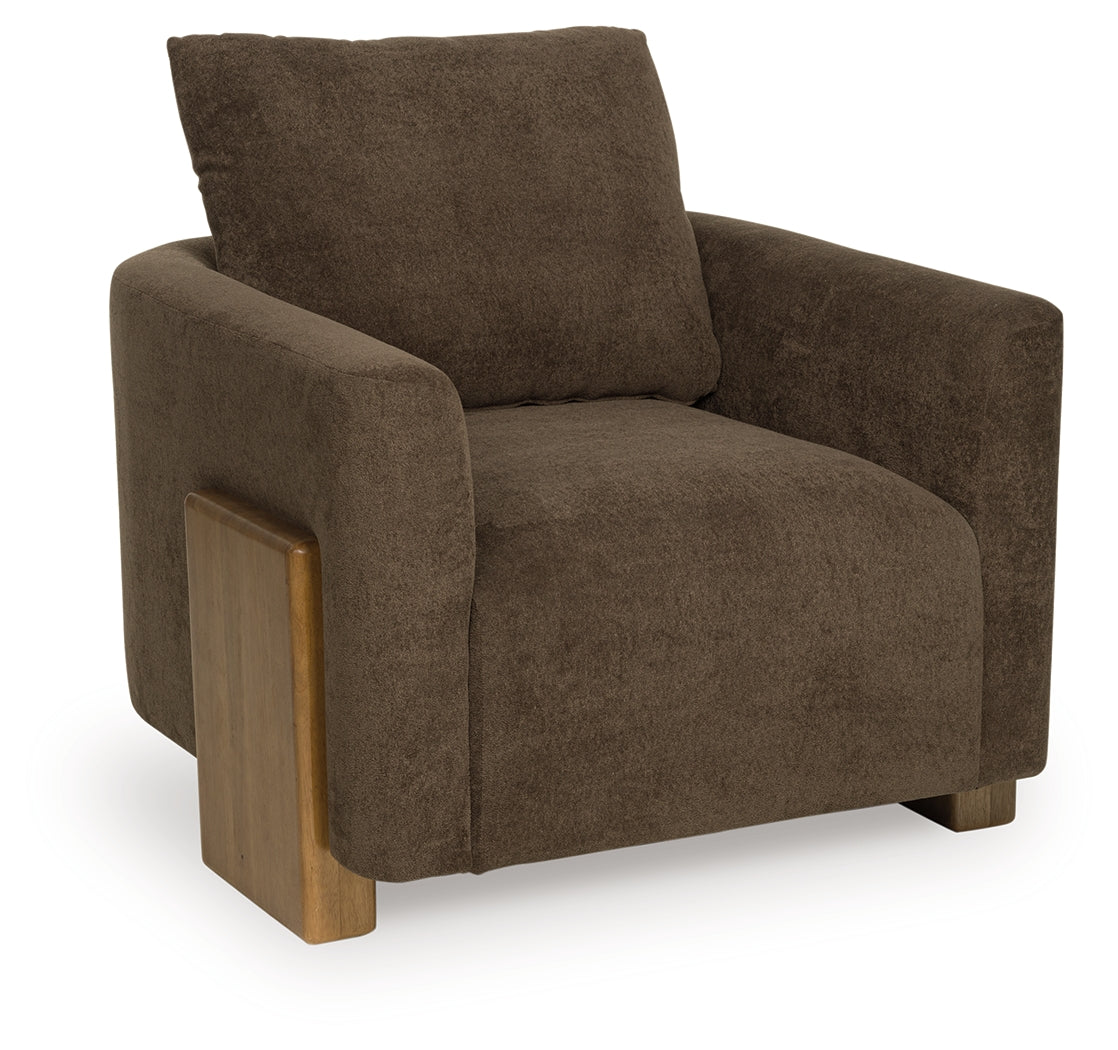 Orange Furniture Outlet - Ashley Furniture - Dairlett Accent Chair - Accent Chair / Brown - A3000746