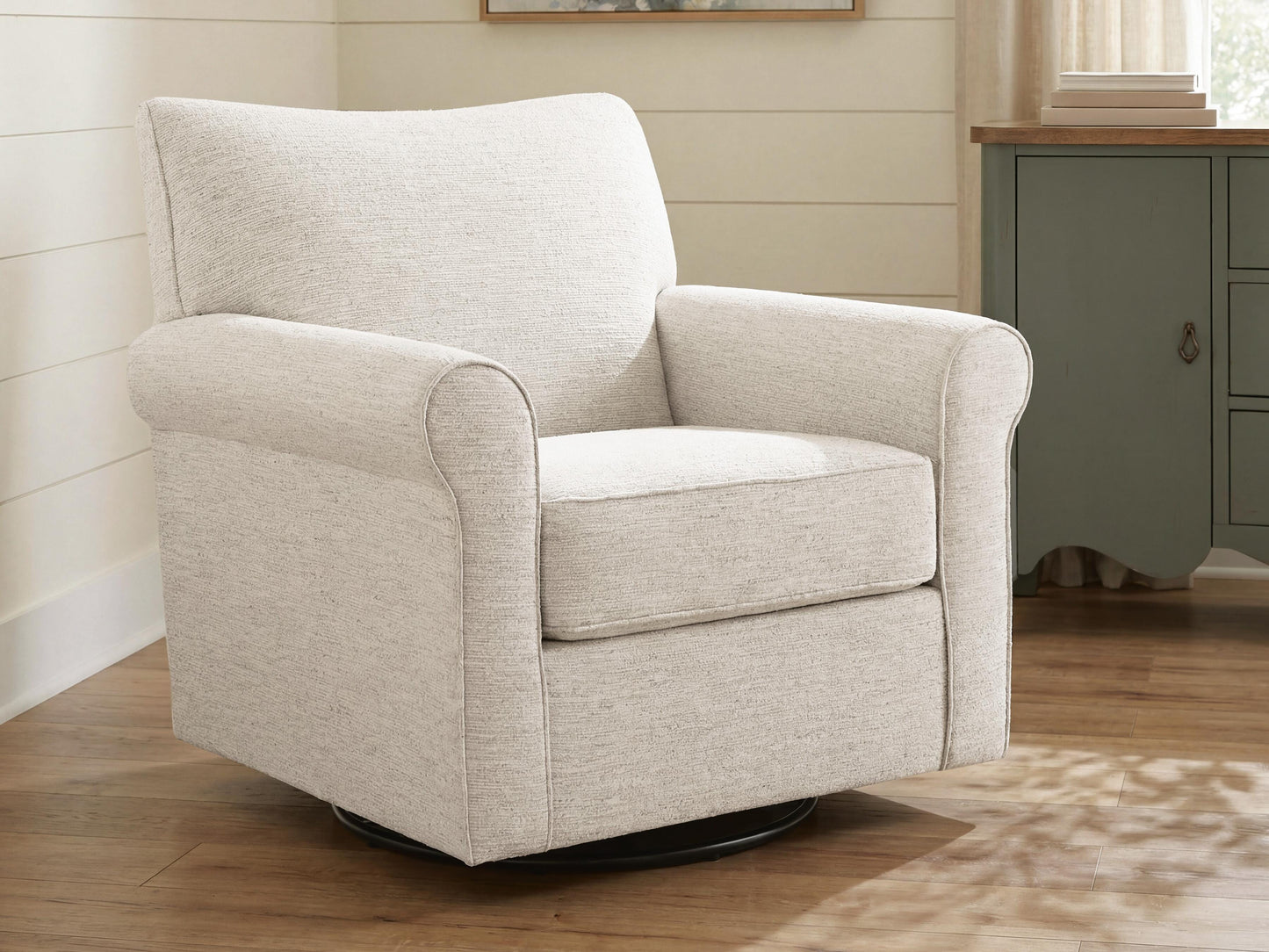 Orange Furniture Outlet - Ashley Furniture - Renley Swivel Glider Accent Chair - Swivel Glider Accent Chair - A3000854