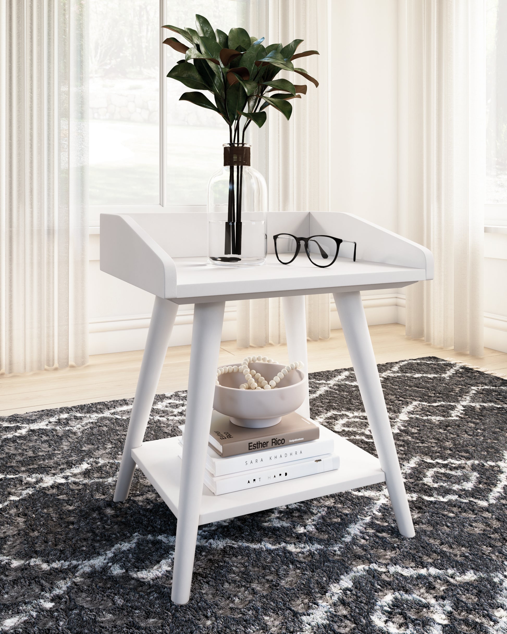 Orange Furniture Outlet - Ashley Furniture - Blariden Accent Table - Accent Table / White - A4000367