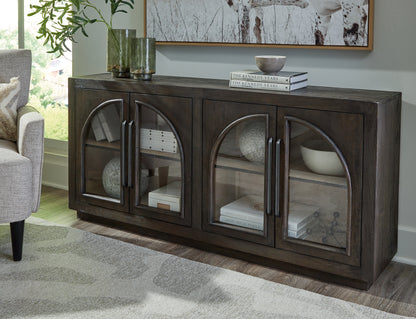Orange Furniture Outlet - Ashley Furniture - Dreley Accent Cabinet - Accent Cabinet / Grayish Brown - A4000586