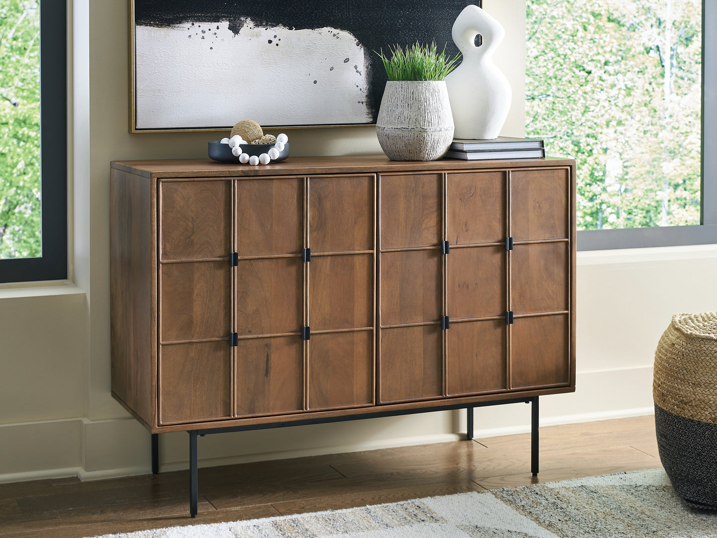 Orange Furniture Outlet - Ashley Furniture - Juddins Accent Cabinet - Accent Cabinet / Brown - A4000692