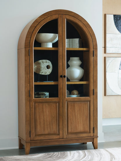 Orange Furniture Outlet - Ashley Furniture - Dagandale Accent Cabinet - Accent Cabinet / Natural/Black - A4000705