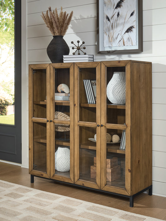 Orange Furniture Outlet - Ashley Furniture - Wrenridge Accent Cabinet - Accent Cabinet / Gray Brown - A4000706