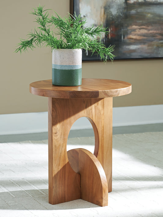 Orange Furniture Outlet - Ashley Furniture - Hollbourne Accent Table - Accent Table / Brown - A4000723