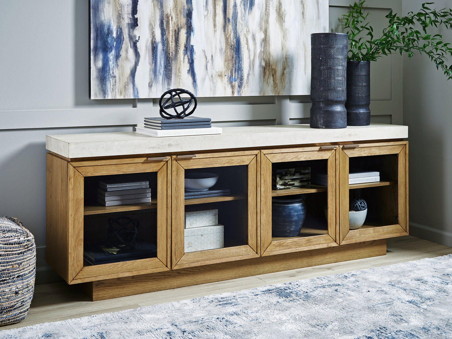 Orange Furniture Outlet - Ashley Furniture - Adanworth Accent Cabinet - Accent Cabinet - A4000731