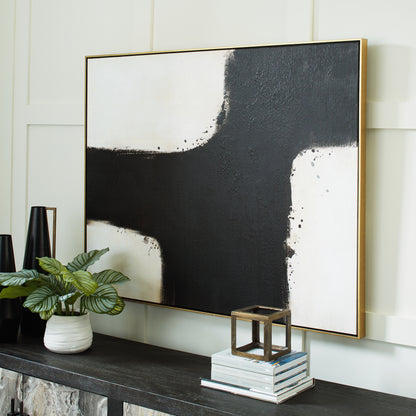 Orange Furniture Outlet - Ashley Furniture - Reighlea Wall Decor - Wall Art / Black/White - A8000352