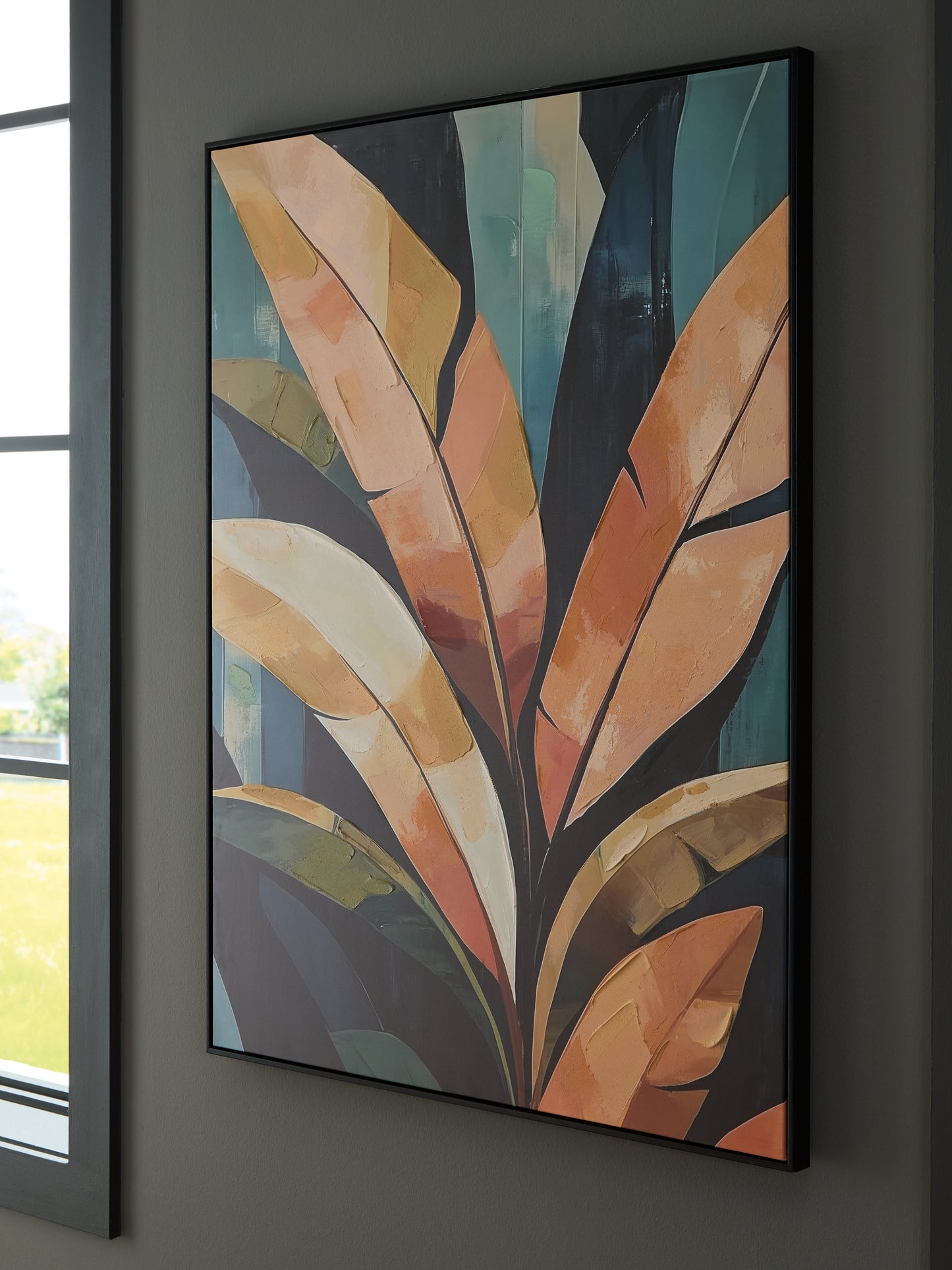 Orange Furniture Outlet - Ashley Furniture - Laurelie Wall Decor - Wall Art / Multi - A8000477